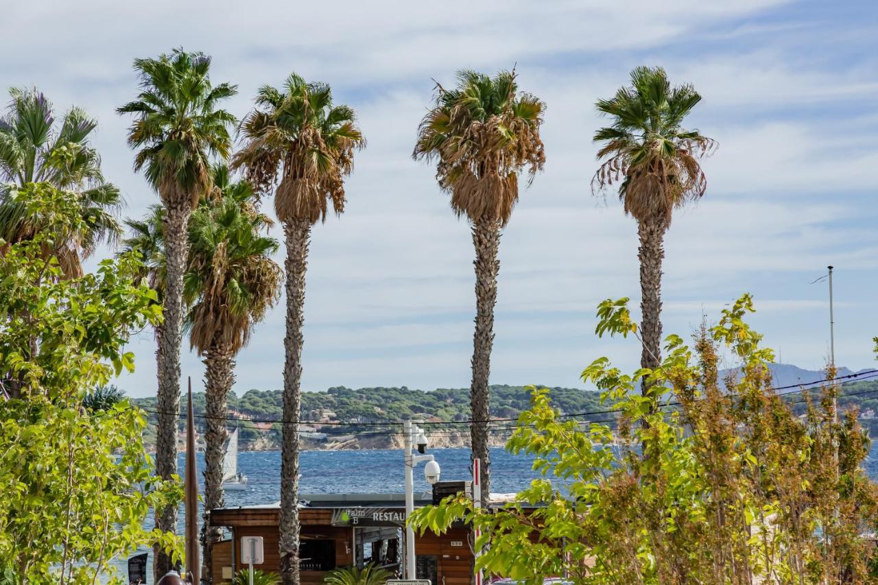 Les Balcons De Bandol Centre Ville Avec Vue Mer Et Face A La Plage Exteriér fotografie