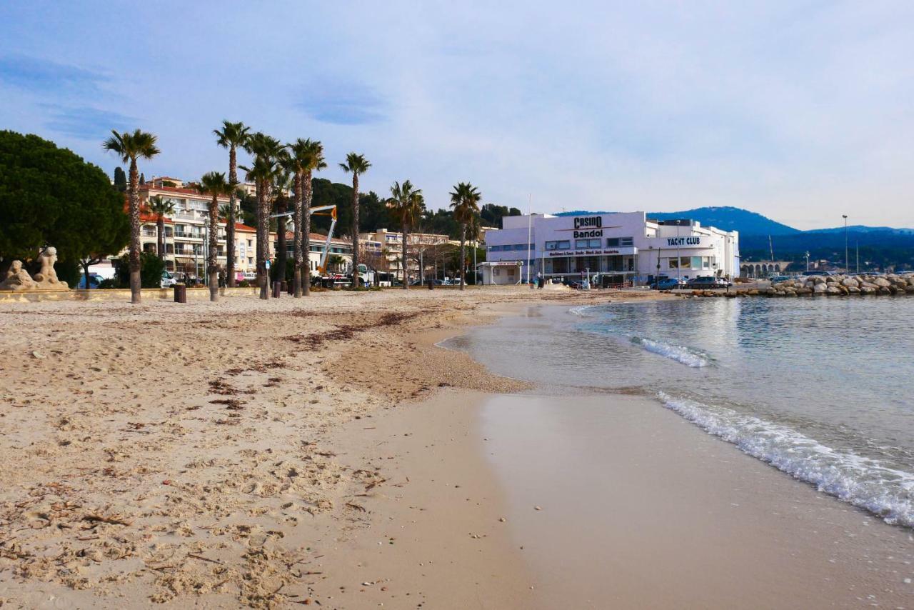 Les Balcons De Bandol Centre Ville Avec Vue Mer Et Face A La Plage Exteriér fotografie